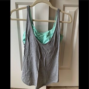 Lululemon bra/tank combo
